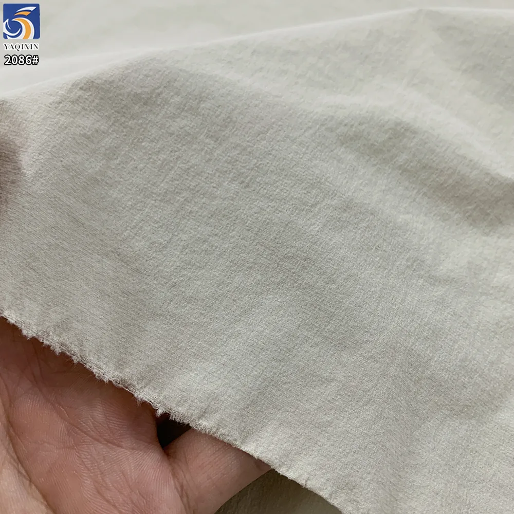 YX2086 110gsm Lightweight 88% Nylon 12% Spandex Fabric 4 Way Stretch Water Resistant for Outdoor Shell Jackets
