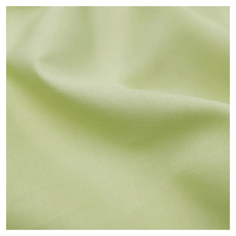A2196 115gsm 50% Polyester 50% Cotton Fabric Super Soft and Comfortable Woven Cotton Fabric for Women's Shirt