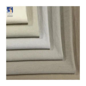 A2414 200g/m² Cotton and Nylon Blend 32 Fine Beads Canvas Fabric Plain Canvas Little Cat Eye Shirt Cotton Wide Leg Pants Fabric