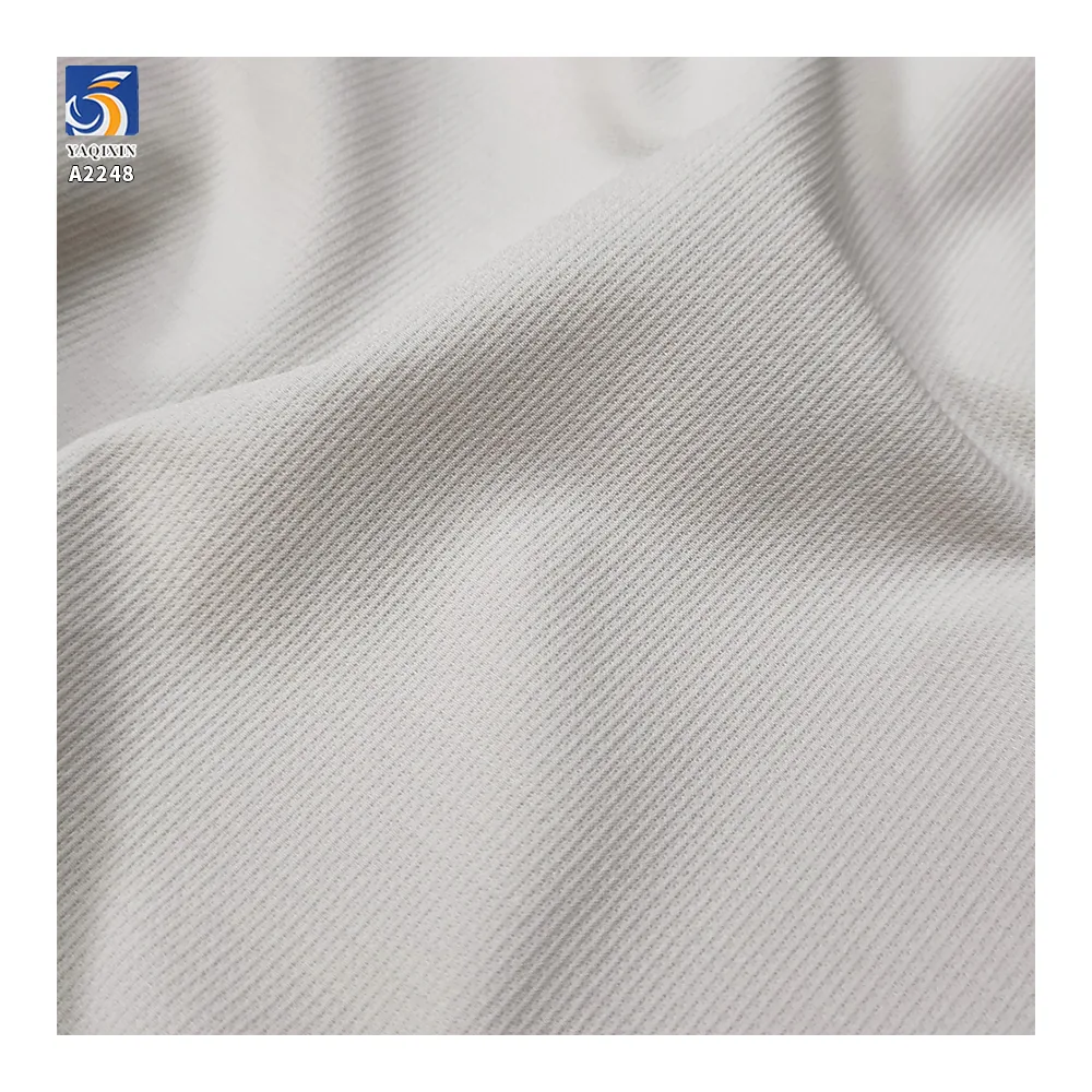 A2448 240gsm Fiber Composite 100% Polyester Poplin Fabric 4-Sided Stretch Mountaineering Thin Pants Fabric Plain High Quality