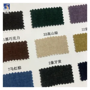 A8886 280g Newly Manufactured Woven Solid Color Washed Martin Canvas Fabric New 100 Cotton Canvas Shirt Clothing Fabrics