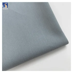 A2473 220g/m 50% Cotton 50% Lyocell Twill Fabric Khaki Polyester Cotton Blend Twill Fabric for Women's Windbreaker Jacket