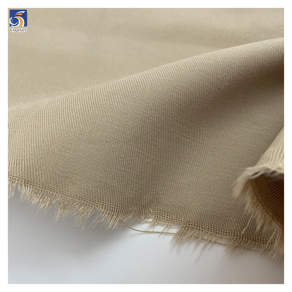 A2474 High Quality 260g/m Woven Cotton Eco-Friendly Fabric Sand Washing 50 Lyocell 50 Cotton Twill Fabrics