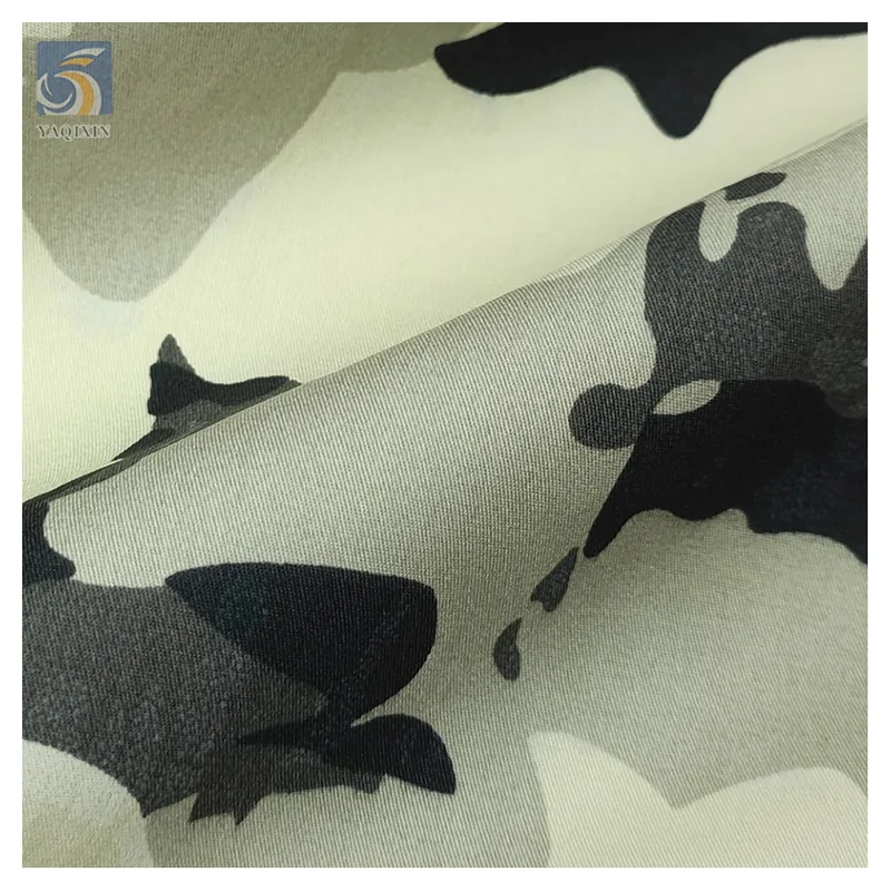 Wholesale Ripstop Camouflage Printed Fabric for Jacket Shirt Breathable Twill Camouflage Fabric Cotton Polyester