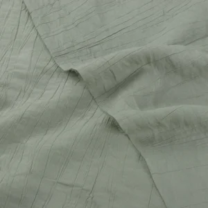 YX845 130gsm High Quality Density 80% Cotton 20% Nylon Soft Thickened Wrinkled Chiffon Fabric Crepe for Clothing