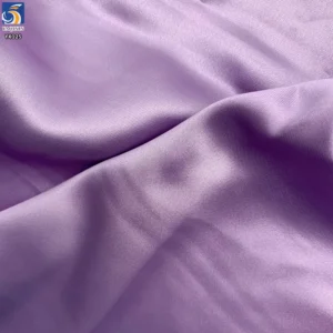 YX125 Wholesale Woven Satin Wrinkle Free Fabric 170gsm Soft Glossy Thick Polyester Satin Fabric