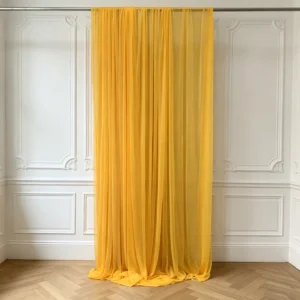 YX1650 100D Polyester Chiffon Fabric High Quality Anti Wrinkle Good Drape Georgette for Clothing Scarf Hijab Wedding Dress