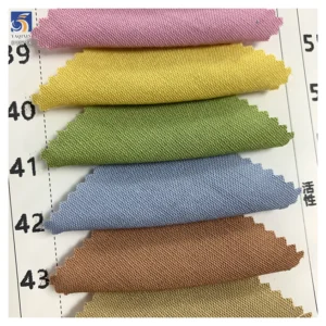 DV6718 Khaki 130gsm 15 Nylon 48 Rayon 37 Cotton Soft Blend Fabric Popular Cotton Fabrics for Spring and Summer Clothing