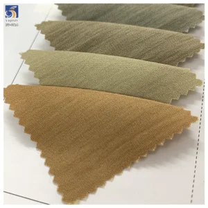 DV-6714 Cheap Wholesale 135g Brown Fashion 70% Polyester 30% Nylon Micro Crinkle Chiffon Fabric Airy for Womens Blouse RTS