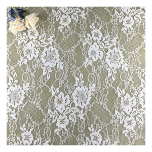 YX2600 Personalized Wholesale Price Chantilly Lace Fabric Eyelash Woman Red Lace Dress Fashion Lace Fabric