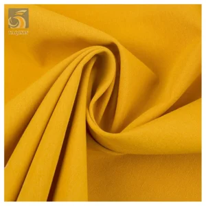 YX107# Wholesale Solid 100%Polyester Fabric Clothing 150gsm T400 Cool Silk Cotton Jacket Coat Pant Lining Fabric for Girls