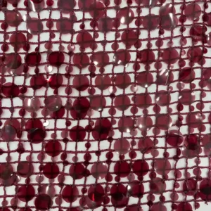 YX1456 Sequin Embroidery Mesh Fabric Allover Mixed Size Round Sequins for Gowns Stagewear and Fashion Apparel