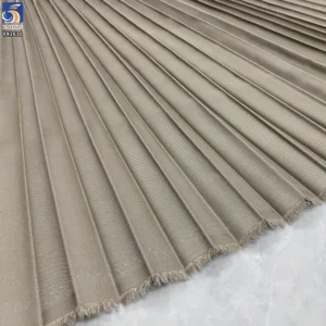 YX1630 Pleated School Uniform Fabric 80 Polyester 20 Cotton 4cm Pleats Fabric for Girls Uniform Skirt